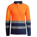 Polo Alta Visibilidad Roly Atrio L/S Manga Larga 9319