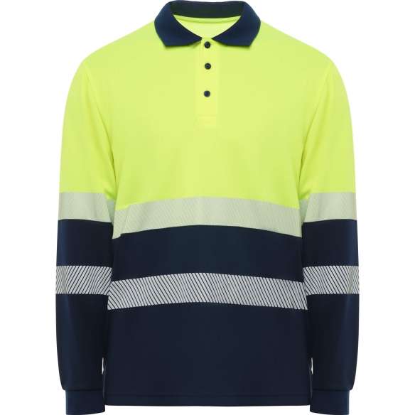 Polo Técnico Alta Visibilidad Roly Vega LS | Toleshop