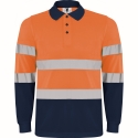 Polo Alta Visibilidad Roly Polaris L/S Manga Larga 9306
