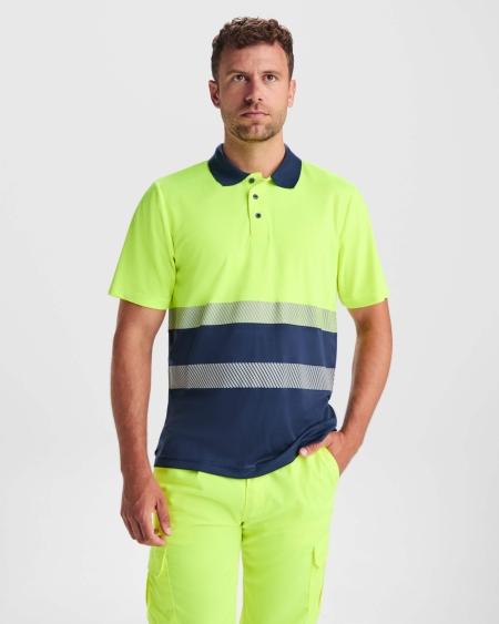 Polo Técnico Alta Visibilidad Roly Vega Hombre| Toleshop