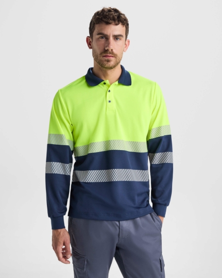 Polo Técnico Alta Visibilidad Roly Vega LS | Toleshop