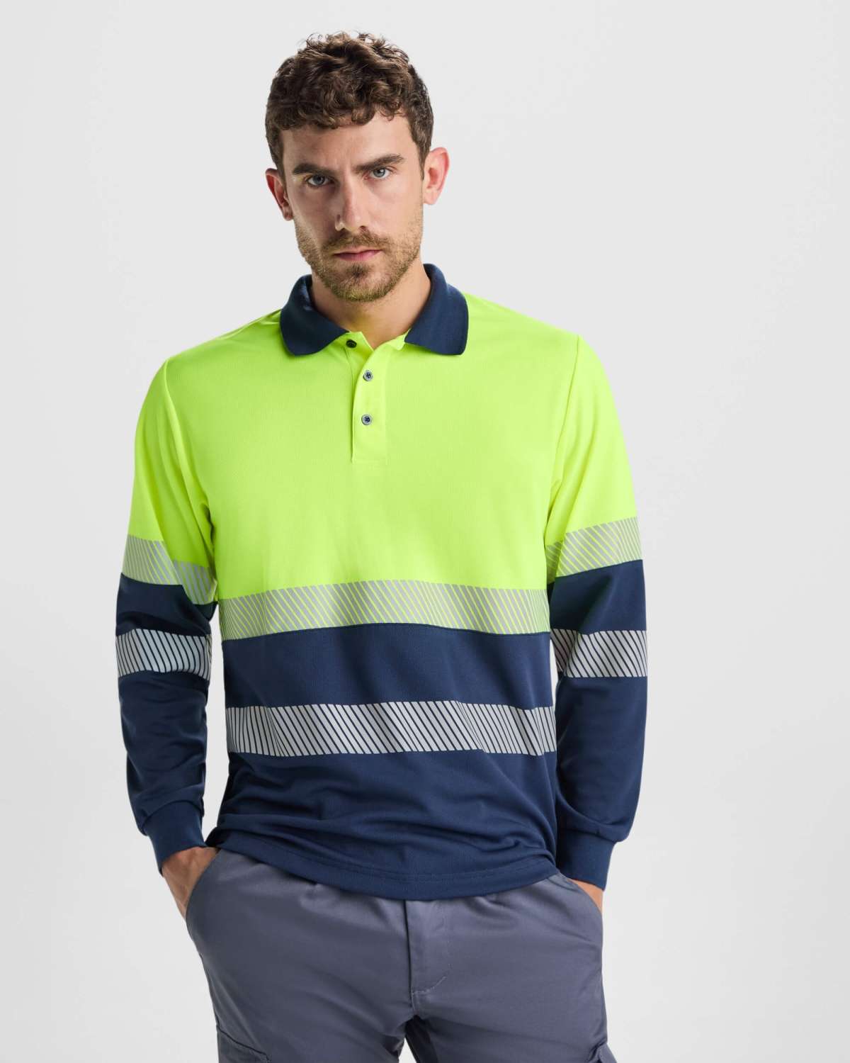 Polo Técnico Alta Visibilidad Roly Vega LS | Toleshop