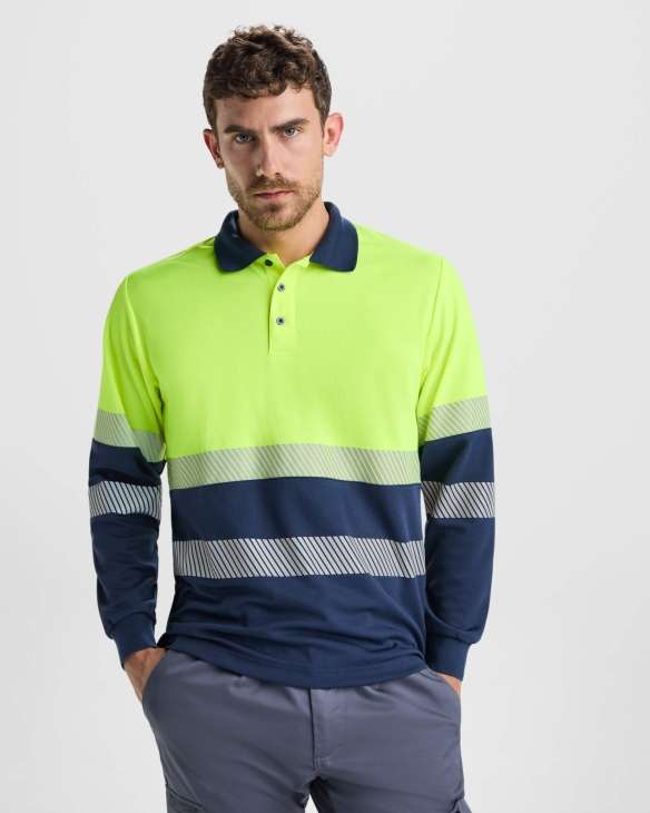 Polo Técnico Alta Visibilidad Roly Vega LS | Toleshop