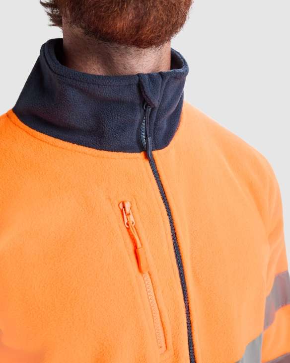 Chaqueta Polar Roly Altair Alta Visibilidad | Toleshop