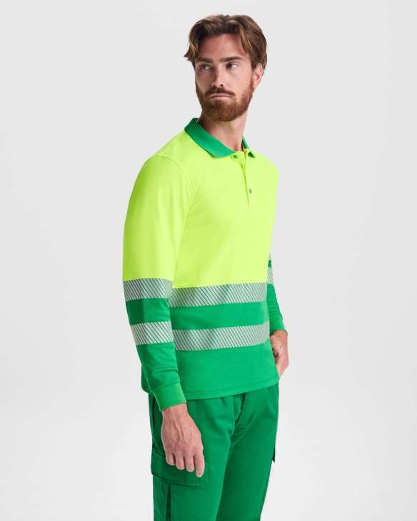 Polo Alta Visibilidad Roly Atrio L/S | Toleshop