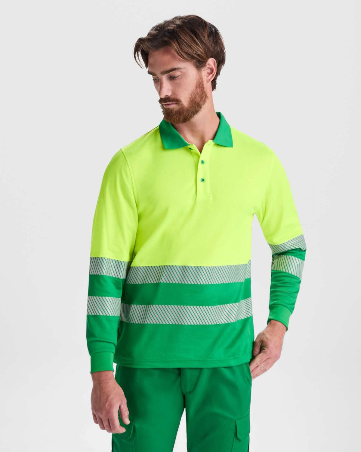 Polo Alta Visibilidad Roly Atrio L/S | Toleshop