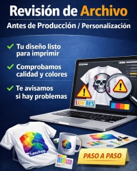 Revisión de archivo para impresión | Evita errores en camisetas y DTF