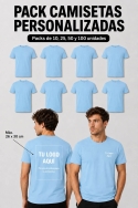 Pack Camisetas Personalizadas