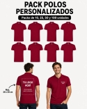 Pack Polos Personalizados
