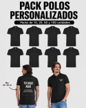 Pack Polos Personalizados