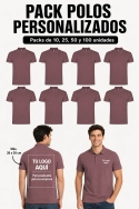 Pack Polos Personalizados