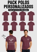 Pack Polos Personalizados