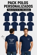 Pack Polos Personalizados