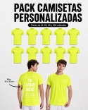 Pack de Camisetas Técnicas Personalizadas Pack de Camisetas Técnicas Personalizadas
