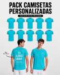 Pack de Camisetas Técnicas Personalizadas Pack de Camisetas Técnicas Personalizadas