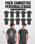 Pack de Camisetas Técnicas Personalizadas Pack de Camisetas Técnicas Personalizadas