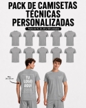 Pack de Camisetas Técnicas Personalizadas Pack de Camisetas Técnicas Personalizadas