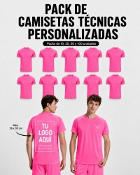 Pack de Camisetas Técnicas Personalizadas | Toleshop