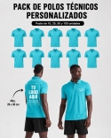 Pack Polos Técnicos Personalizados