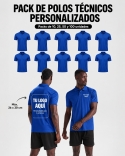 Pack Polos Técnicos Personalizados