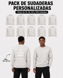 Pack Sudaderas Personalizadas Sin Capucha Pack Sudaderas Personalizadas Sin Capucha