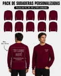 Pack Sudaderas Personalizadas Sin Capucha Pack Sudaderas Personalizadas Sin Capucha
