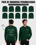Pack Sudaderas Personalizadas Sin Capucha Pack Sudaderas Personalizadas Sin Capucha