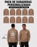 Pack Sudaderas Personalizadas Sin Capucha Pack Sudaderas Personalizadas Sin Capucha