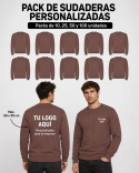 Pack Sudaderas Personalizadas Sin Capucha Pack Sudaderas Personalizadas Sin Capucha