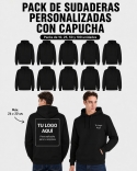 Pack Sudaderas Personalizadas con Capucha Pack Sudaderas Personalizadas con Capucha