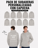 Pack Sudaderas Personalizadas con Capucha Pack Sudaderas Personalizadas con Capucha