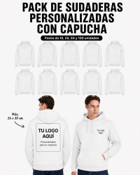 Pack Sudaderas con Capucha Personalizadas | Toleshop