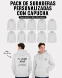 Pack Sudaderas Personalizadas con Capucha Pack Sudaderas Personalizadas con Capucha