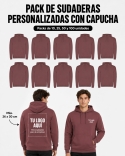 Pack Sudaderas Personalizadas con Capucha Pack Sudaderas Personalizadas con Capucha