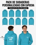 Pack Sudaderas Personalizadas con Capucha Pack Sudaderas Personalizadas con Capucha