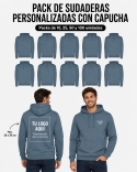 Pack Sudaderas Personalizadas con Capucha Pack Sudaderas Personalizadas con Capucha