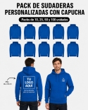 Pack Sudaderas Personalizadas con Capucha Pack Sudaderas Personalizadas con Capucha