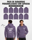 Pack Sudaderas Personalizadas con Capucha Pack Sudaderas Personalizadas con Capucha