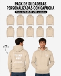 Pack Sudaderas Personalizadas con Capucha Pack Sudaderas Personalizadas con Capucha