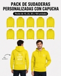 Pack Sudaderas Personalizadas con Capucha Pack Sudaderas Personalizadas con Capucha
