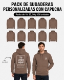 Pack Sudaderas Personalizadas con Capucha Pack Sudaderas Personalizadas con Capucha