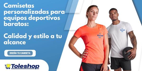 Camisetas personalizadas para equipos deportivos baratos: calidad y estilo a tu alcance