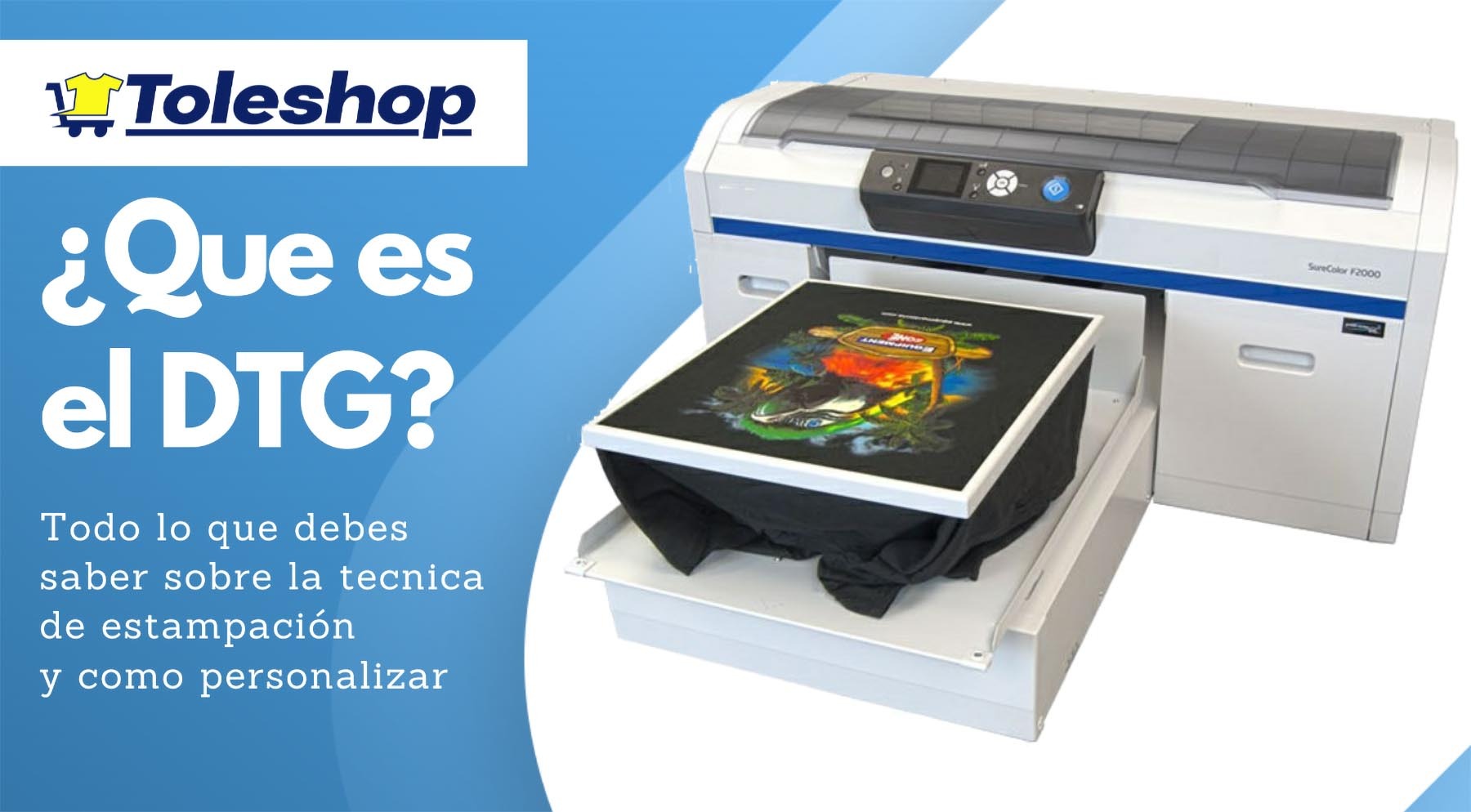 Descubre qué es el DTG y personaliza tus productos Roly en Toleshop