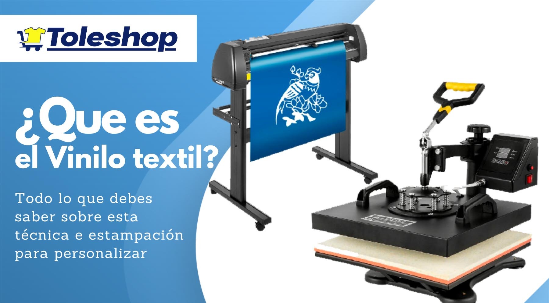 Descubre qué es el vinilo textil y personaliza tus productos con Toleshop