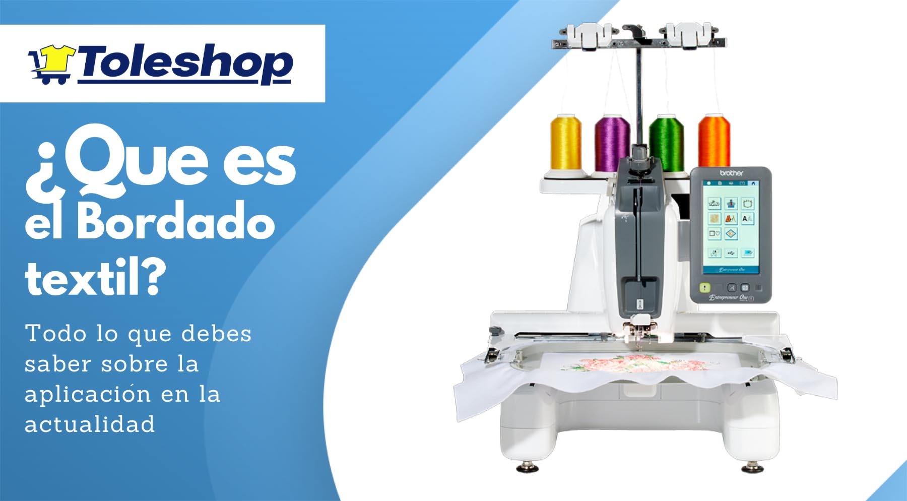 Descubre qué es el bordado textil: En este articulo te explicamos en que consiste.