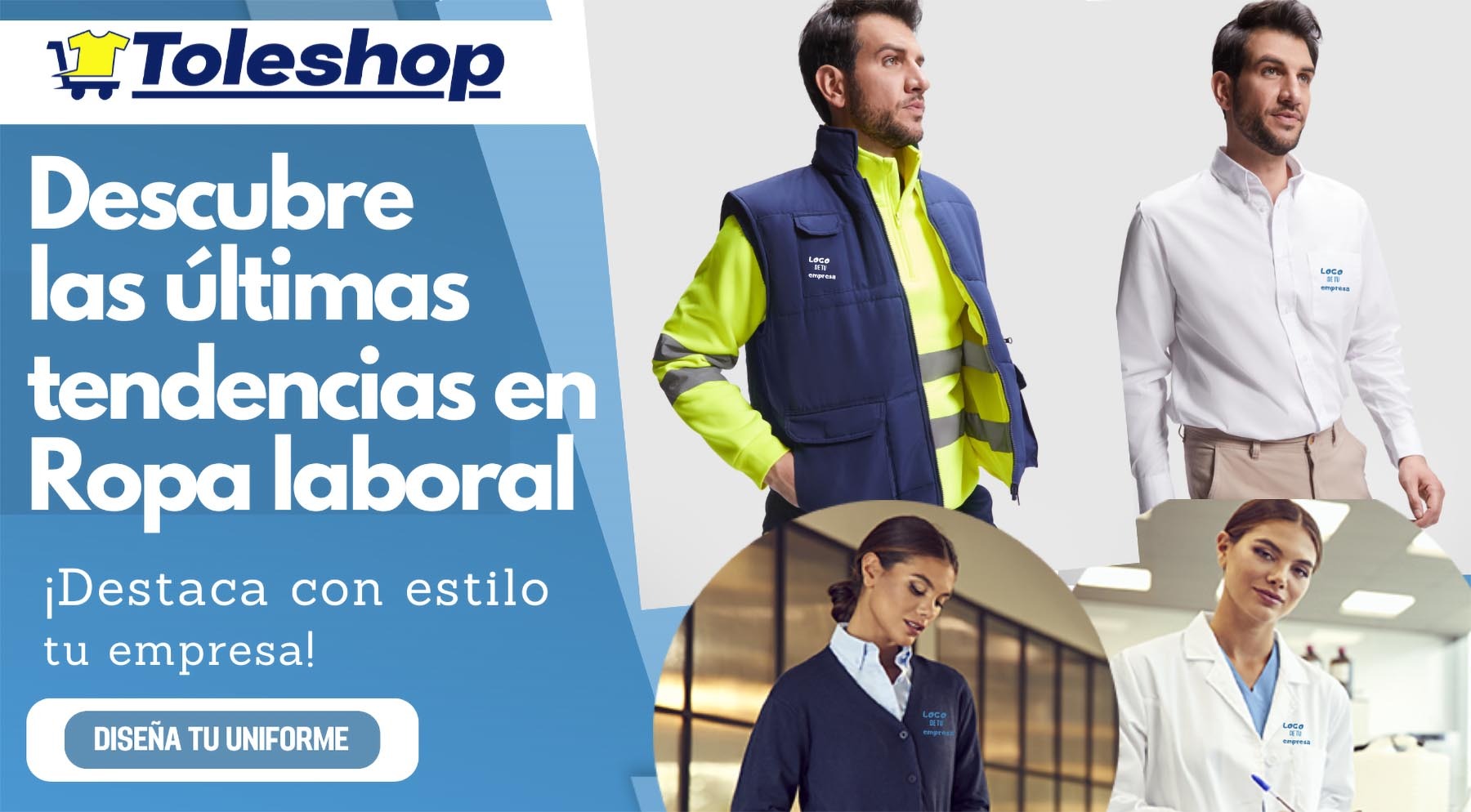 Ropa de trabajo personalizada en Toleshop: ¡Destaca con estilo tu empresa!