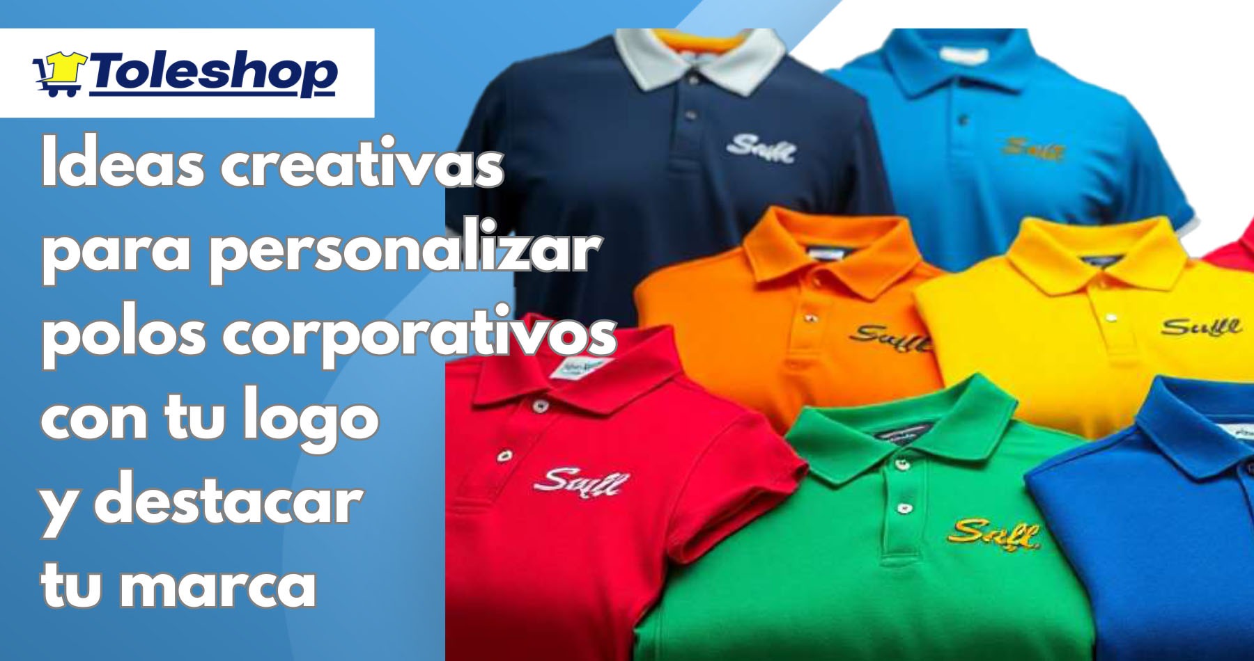 Ideas creativas para personalizar polos corporativos con tu logo y destacar tu marca